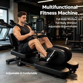 Tanfengu 440lbs High Load Leg Stretcher, Steel Frame Leg Stretching Split Machine, PU Padded Flexibility Stretching Machine for Home Yoga & Ballet Training Black