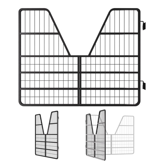 Tanfengu Horse Stall Gate, 3-Layer Mesh Structure, Heavy Gauge Metal Frame, Anti-rust & Weather Resistant, Reinforced Livestock Barrier Fence, for Stable Farm