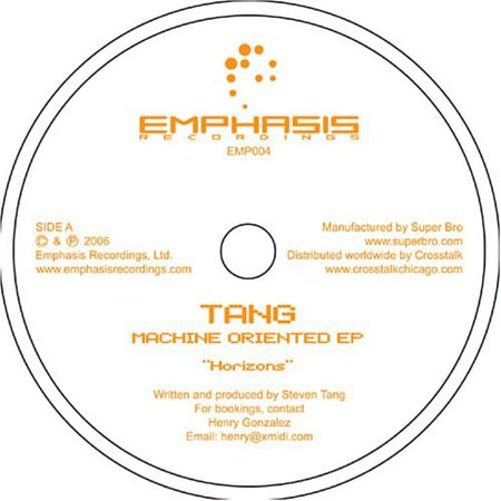 Tang - Machine Oriented - Vinyl