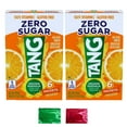 thumbnail image 1 of Tang Orange Zero Sugar Drink Mix (Pack of 2, 12 Packets) Powdered Sticks for Water Bottle, Low Calorie Instant Drinks Beverages Refreshing Juice with 2 Snoep in Beperkte Oplage, 1 of 7