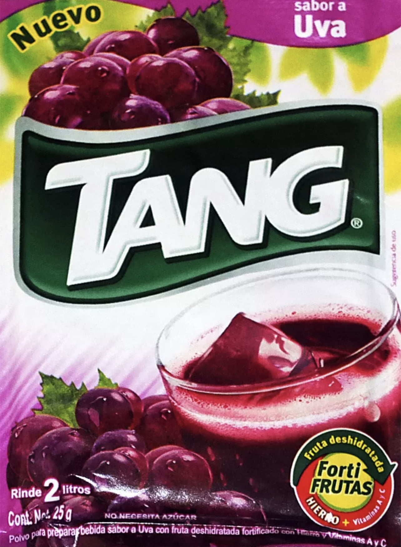 Tang Uva (Grape) Powdered Drink Mix Packets (Pack of 24)
