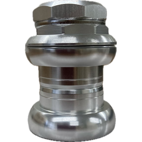 Tange-Seiki Falcon FL250C Headset - 1" Threaded, 26.4mm Crown Race, Silver