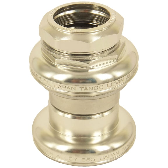 Tange-Seiki Levin LV66S Headset - 1" Threaded, 26.4 Crown Race, Silver