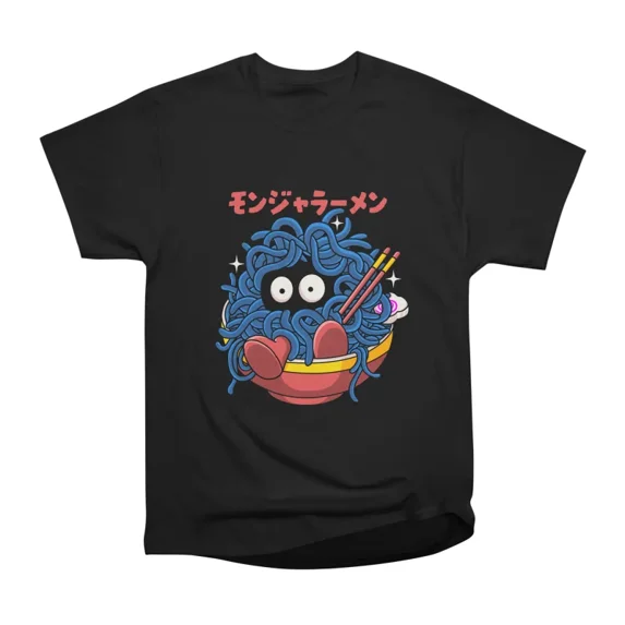 Tangela Ramen T-Shirt Tee Gift For Him Merch For Her Apparel For Friend