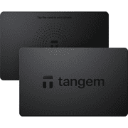 Tangem Wallet Pack of 2 - Secure Crypto Wallet - Trusted Cold Storage for Bitcoin, Ethereum, NFTs & More Coins - 100% Offline Hardware Wallet