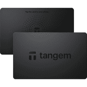 Tangem Wallet Pack of 2 - Secure Crypto Wallet - Trusted Cold Storage for Bitcoin, Ethereum, NFT's & More Coins - 100% Offline Hardware Wallet