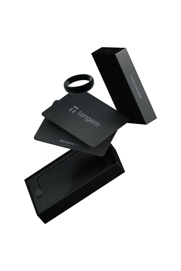 Ring Size 13 (US) - Secure Crypto Wallet - Trusted Cold Storage for Bitcoin, Ethereum, NFT's & More Coins - 100% Offline Hardware Wallet