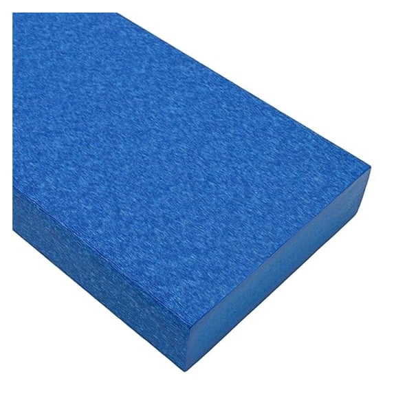 Tangent Lumber - Blue, 2x6 (1.5" x 5.5"), 36" Length - HDPE Plastic Board for Outdoor Furniture and More