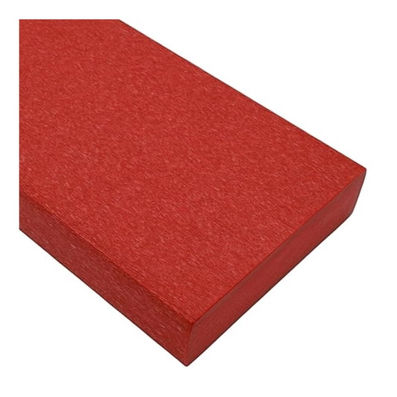 Tangent Lumber - Cardinal Red, 2x4 (1.5" x 3.5"), 36" Length - HDPE Plastic Board for Outdoor Furniture and More
