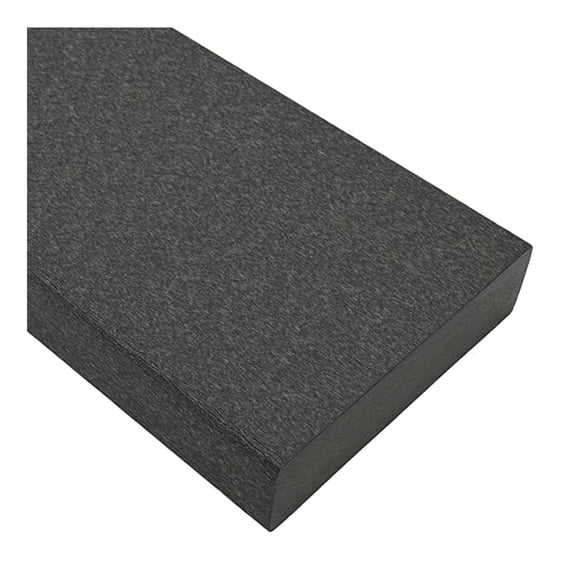 Tangent Lumber - Dark Gray, 2x4 (1.5" x 3.5"), 72" Length - HDPE Plastic Board for Outdoor Furniture and More