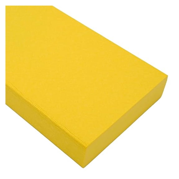 Tangent Lumber - Lemon Yellow, 1x6 (0.75" x 5.5"), 72" Length - HDPE Plastic Board for Outdoor Furniture and More