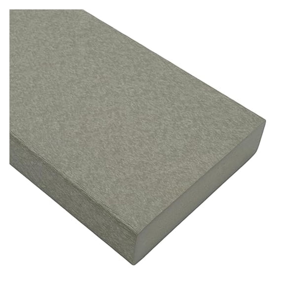 Tangent Lumber - Light Gray, 2x4 (1.5" x 3.5"), 36" Length - HDPE Plastic Board for Outdoor Furniture and More