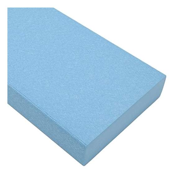 Tangent Lumber - Powder Blue, 1x4 (0.75" x 3.5"), 72" Length - HDPE Plastic Board for Outdoor Furniture and More