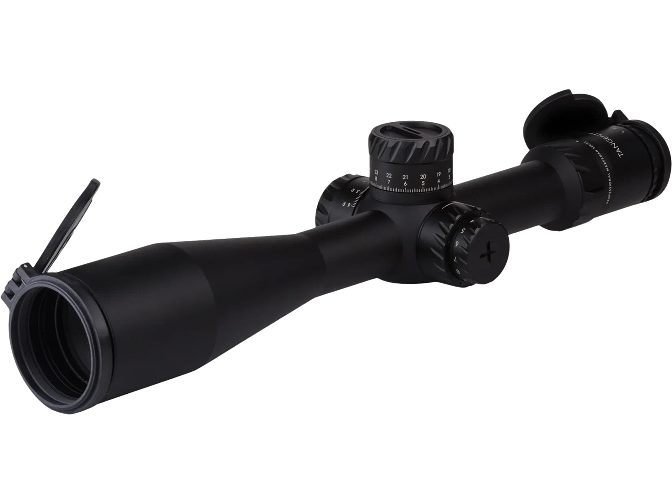 Tangent Theta TT525P Professional Rifle Scope 5-25x 56mm Illuminated Gen 3 XR Fine Reticle Matte Black