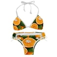 thumbnail image 1 of Tangerine Detachable Sponge Adjustable Strap Bikini Set Two-Pack Swimming Suits One-Piece Swimsuits - Ideal for Beach and Pool Parties, 1 of 6