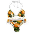 thumbnail image 1 of Tangerine Detachable Sponge Adjustable Strap Bikini Set Two-Pack for Various Scenes, 1 of 6