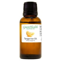 Tangerine Essential Oil - 1 fl oz (30 ml) Glass Bottle w/ Euro Dropper - 100% Pure Essential Oil by GreenHealth