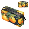 thumbnail image 1 of Tangerine Hard Drive Bag Travel Organizer Phone Charger Organizer Small Electronics Travel Organizer Waterproof Oxford Fabric 5.9x9.44x3.14 in, 1 of 6