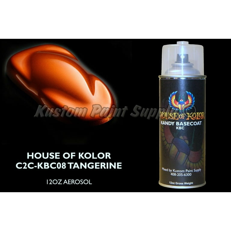 Tangerine Kandy Basecoat KBC08 House of Color 12 oz Aerosol
