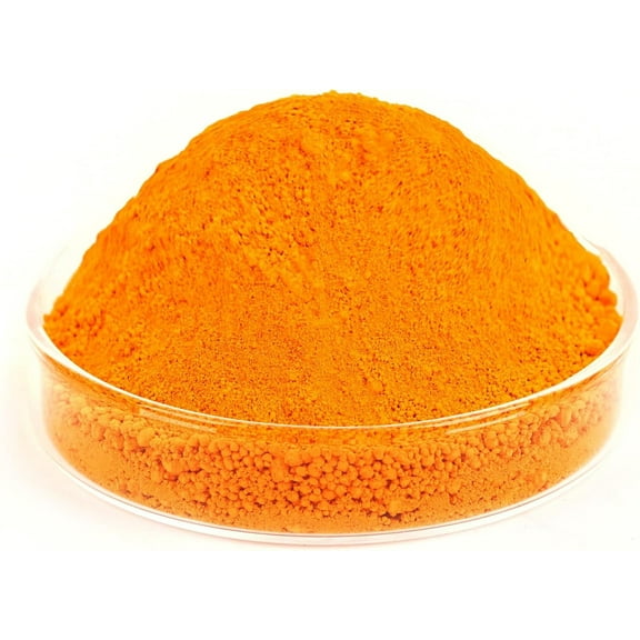 Tangerine Orange 4 oz Art Color Iron Oxide Pigment Paint Dye Concrete Cement Tile Mortar Grout Brick Plaster Candle DIY