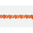 thumbnail image 1 of Tangerine Orange 5/8”~5-1/8” Embroidered Floral Venice Lace Trim Guipure By Yard (UB11346 (0.75")), 1 of 2