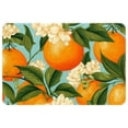 thumbnail image 1 of Tangerine Polyester Outdoor Carpet Game Mat Floor Mats: Non-Slip & Machine Washable, 1 of 6