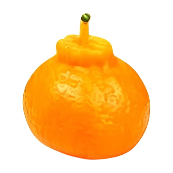 Tangerine Squishy Slow Rising Squishy Toy Stress Ball Fidget for Kids Adults Cute Cartoon Squishies Classroom Sensory Goodie Bag Stocking Stuffer Party Favor