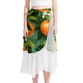 thumbnail image 1 of Tangerine Stylish Chiffon Summer Beach Dress for Women - Lightweight, Breathable, and for Sunny Days by the Shore, 1 of 6