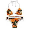 thumbnail image 1 of Tangerine Swimsuit Women Bikini Set Two-Pack Detachable Sponge Adjustable Strap for Swimming Suits Beachwear, 1 of 6