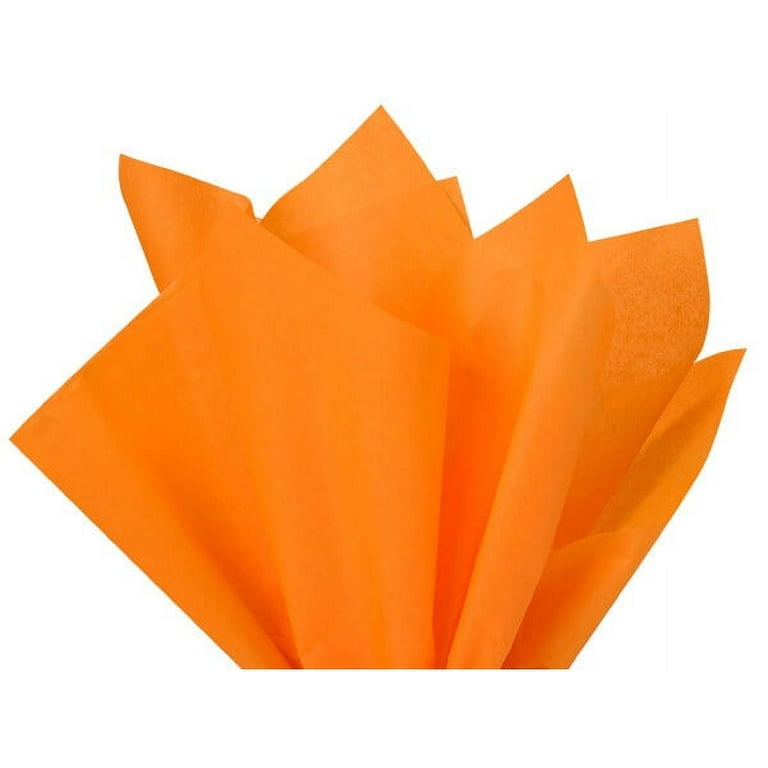 Peach Color Tissue Paper, 20x30, 24 Soft Fold Sheets
