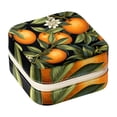 thumbnail image 1 of Tangerine Travel Portable Jewelry Organizer: Square Jewelry Box Storage Case and Display for Rings, Earrings, Necklaces, Bracelets, and More - Suitable for Girls and Women, 1 of 6