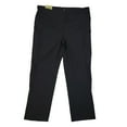thumbnail image 1 of Tangerine Women's High Rise Active Capri Leggings w/ Mesh Panel (Black, L), 1 of 2