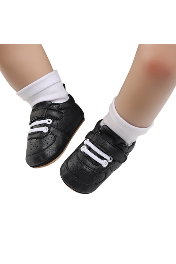 Baby Boys Girls Trainers Non Toddler PU Leather Soft Sole Baby Shoes Shoes Toddler 6