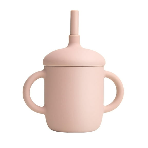 Tanghaowl Baby Training Cup Spill Proof Sippy Cup With Handles Baby Straw Water Bottle Leak Proof Cup For Baby New Baby