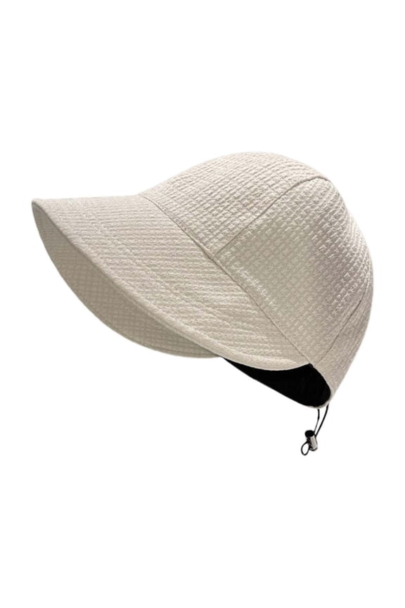 Baseball Cap Women Autumn Winter Women's Fisherman Hat Wide Brim Sun Cap Visor Baseball Hat Heat Construction
