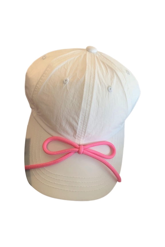 Baseball Cap Women Color Candy Bowknot Baseball Cap For Women Breathable Spring Summer Sun Hat Korean Style Adjustable Hat For Face Voyageur Hat