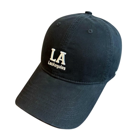 Tanghaowl Baseball Cap Women Shop LA State Acronym Embroidered Co Tton Hat Hat Racks for Baseball Caps Display