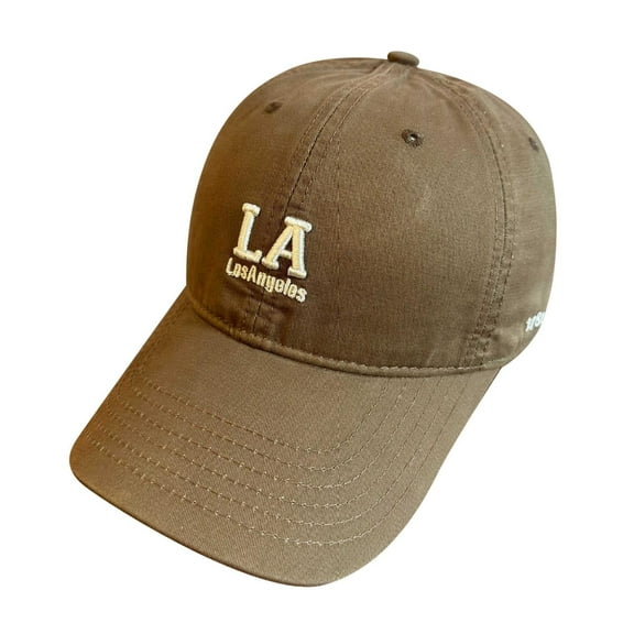 Tanghaowl Baseball Cap Women Shop LA State Acronym Embroidered Co Tton Hat Hat Racks for Baseball Caps Display