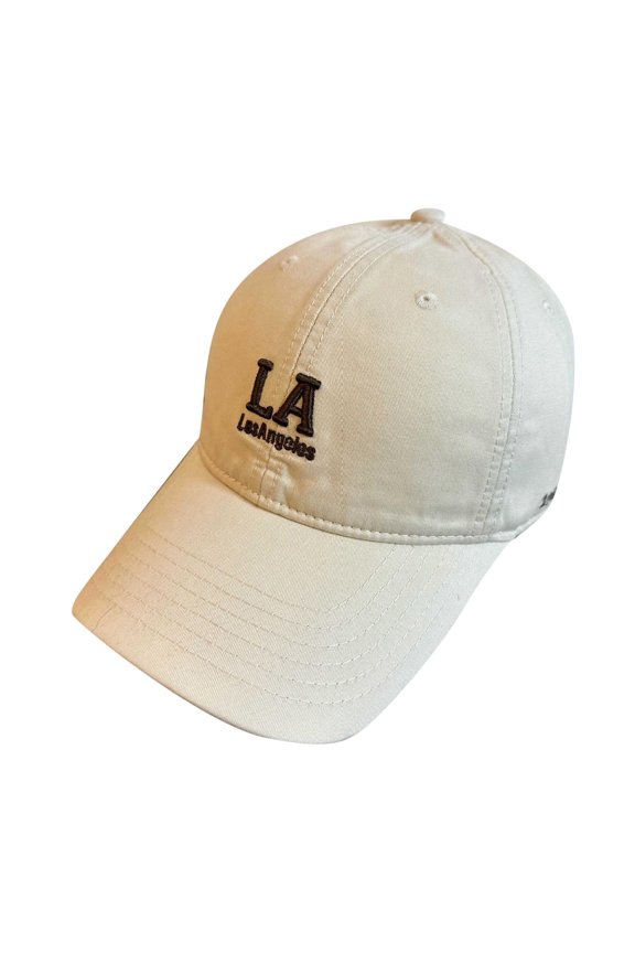 Baseball Cap Women Shop LA State Acronym Embroidered Co Tton Hat Hat Racks for Baseball Caps Display