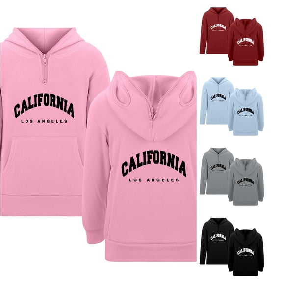 Tanghaowl Girls Pullover Girl Boy Hoodie Long Sleeve Soft Sweatshirt Graphic Hoody Kids Cute Pullovers Top Clothes for Girls Boys Pink 13-14 Years