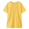 thumbnail image 1 of Tanghaowl Girls Shirts,Shirts for Girls Kids Casual Short Sleeve Loose Basic Tee Tops Casual Crewneck Basic Tees Tee Shirts Toddler Girl Clothes, 1 of 7
