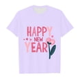 thumbnail image 1 of Tanghaowl Girls Shirts,Girls Shirt Girls' Basic Short Sleeve Shirts Casual Crewneck Basic Tees Girls Shirts Tops for Girls, 1 of 4