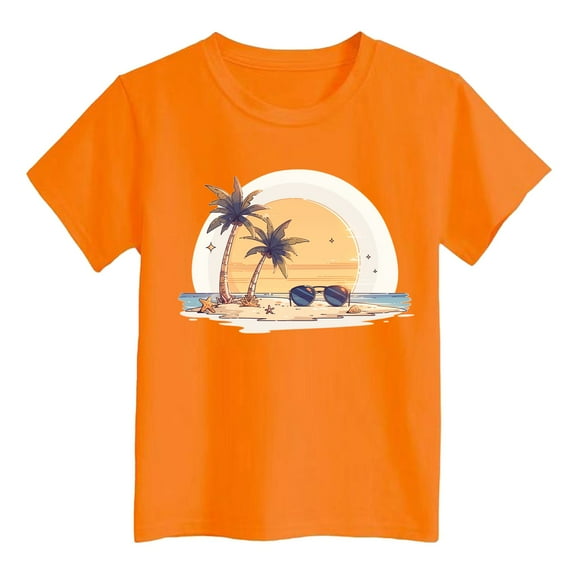 Tanghaowl Girls Shirts,Girls Tops Kids Casual Short Sleeve Loose Basic Tee Tops Casual Cotton Tee Tops Blouse Girls Shirts Girls' Tops, Tees & Blouses