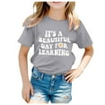 thumbnail image 1 of Tanghaowl Girls Shirts,Kids Tshirts Soft Short Sleeve T-Shirts Casual Crewneck Basic Tees Girls Shirts Summer Tops T-Shirt, 1 of 4