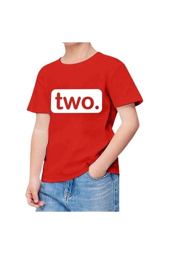 Girls Shirts Shirts For Teen Kids Girls Child Short Sleeve Happy Brithday Prints T Shirt Trendy Girls Fans Present Tops Too for Girls