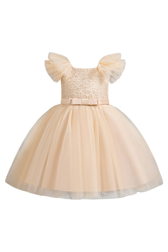 Tanghaowl Girls Summer Dresses, Dress for Girls Cute Princess Tulle Sundress Dress for Kids Princess Dress for Girls, Girls Outfits