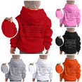 thumbnail image 1 of Tanghaowl Kids Hoodies Girl Hoodie Long Sleeve Soft Sweatshirt Graphic Hoody Kids Cute Pullovers Top Clothes for Girls with Breathable Material Red 2-3 Years, 1 of 5