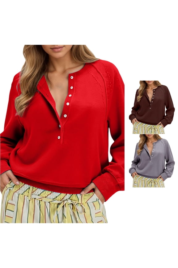 Summer Cardigan Women's Knit Cardigan Long Sleeve Open Front Sweater Soft Comfortable Fall Winter Cozy Oversized French Style Casual Outerwear Red S