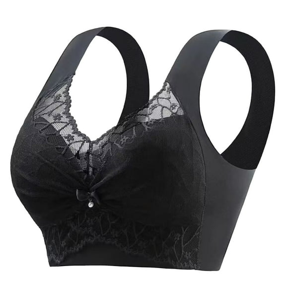 Tanghaowl Thin Gathering Lace Underwear For Women Fixed Cup Collection Women's Bra Cover Beautiful Vest Style Wiping Bra Bra Women Strapless Bra