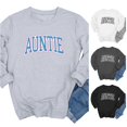 thumbnail image 1 of Tanghaowl Women Sweatshirt Letter Print Oversize Crewneck Long Sleeve Pullover Top with Soft Warm Thermal Material Grey XXL, 1 of 3